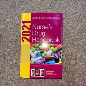 Jones & Bartlett Learning 2021 Nurse’s Drug Handbook Twentieth Edition